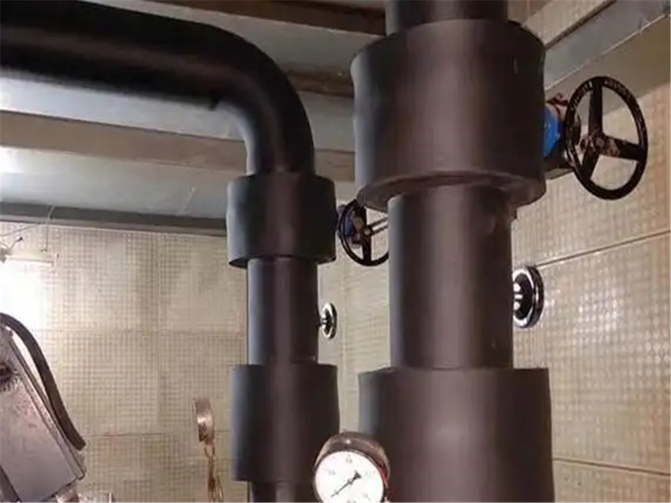 消防管道橡塑管施工